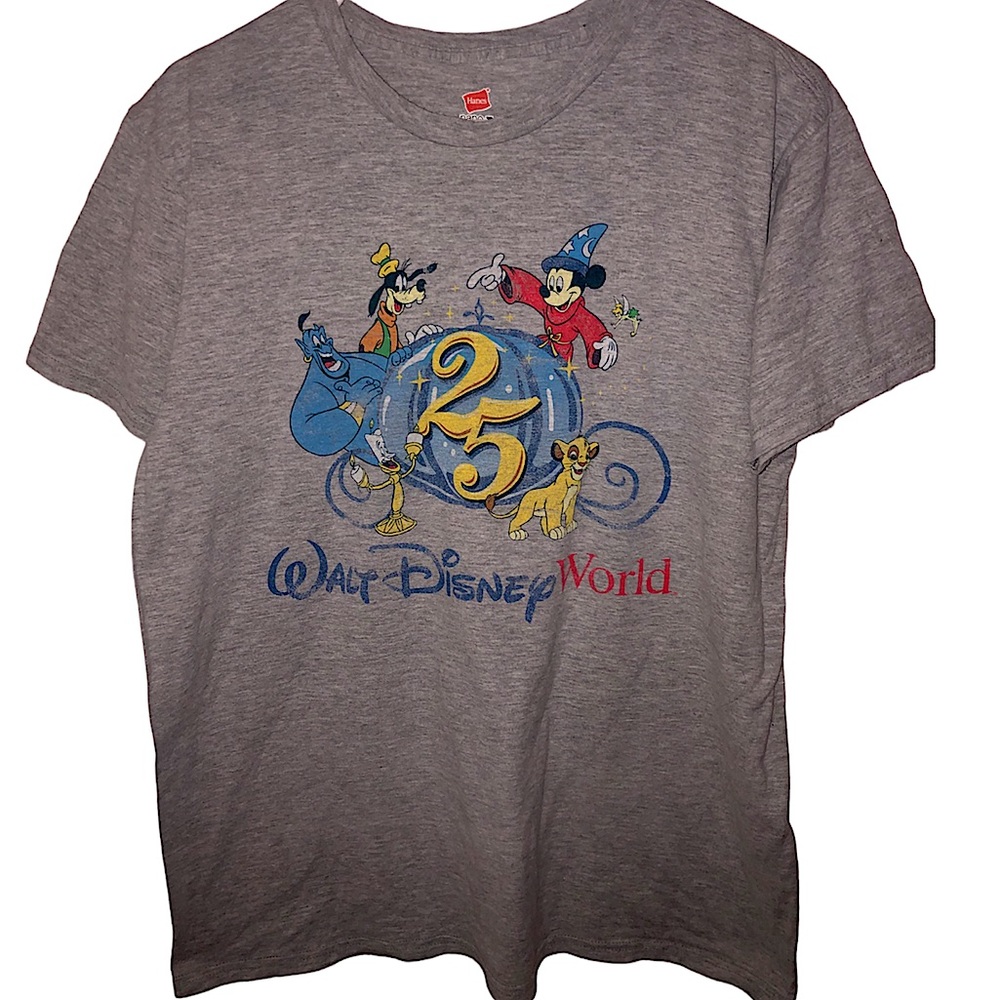 Walt Disney world 1996 vintage 25th anniversary shirt